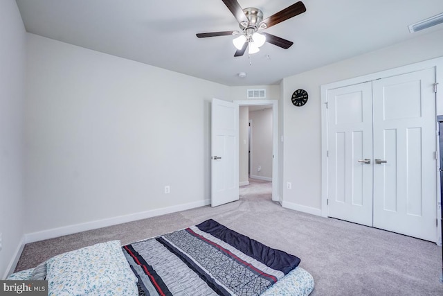 4801 Railway Cir, Monrovia, MD 21770 - unfurnished bedroom featuring carpet, baseboards, and ceiling fan