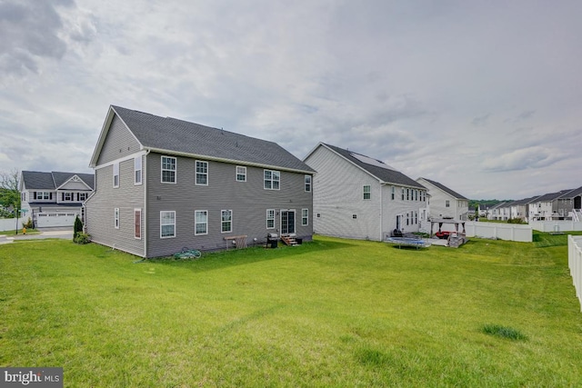 4801 Railway Cir, Monrovia, MD 21770 - rear view of property with a residential view