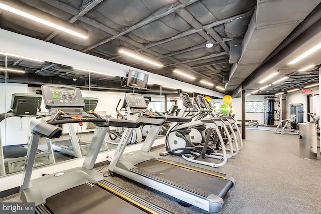 3800 Fairfax Dr Unit 1011, Arlington, VA 22203 - view of gym