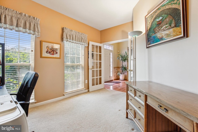 7229 Antares Dr, Gaithersburg, MD 20879 - office space with light carpet and baseboards