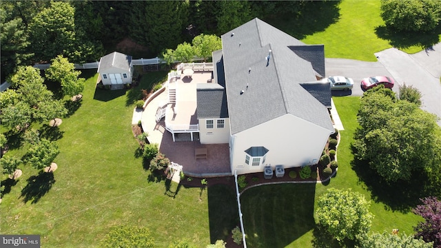 7229 Antares Dr, Gaithersburg, MD 20879 - aerial view of property and surrounding area