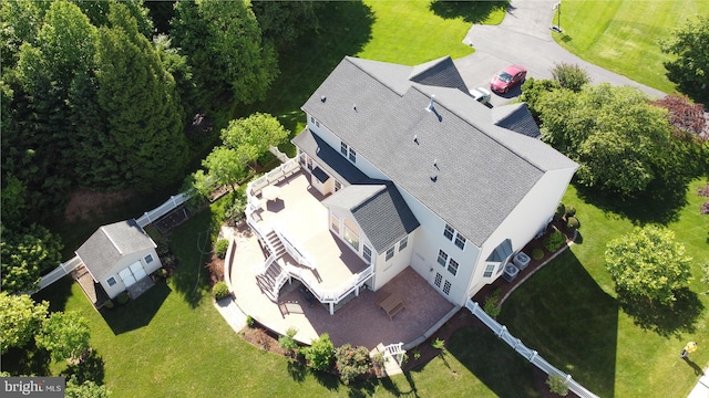 7229 Antares Dr, Gaithersburg, MD 20879 - aerial view of property and surrounding area