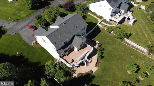 7229 Antares Dr, Gaithersburg, MD 20879 - aerial view of property and surrounding area