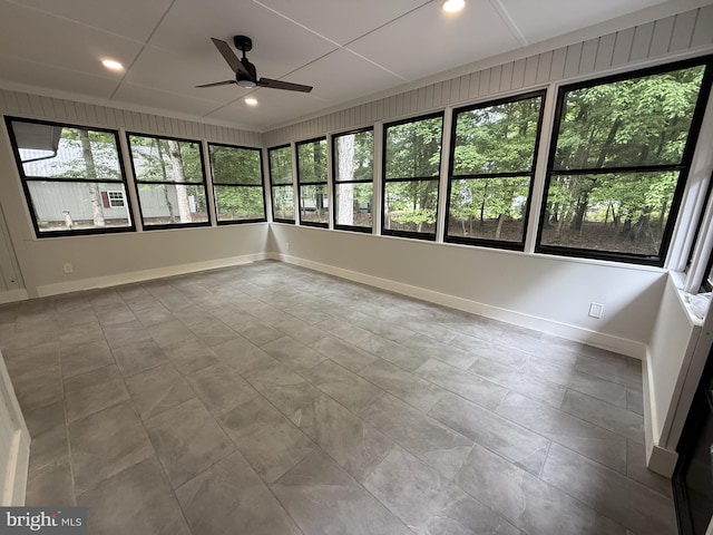 5 Kent Ave, Ocean View, DE 19970 - unfurnished sunroom featuring healthy amount of natural light, baseboards, and recessed lighting