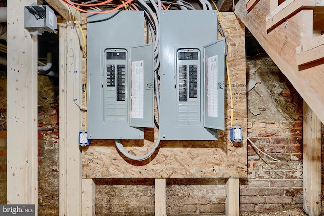 utilities with electric panel