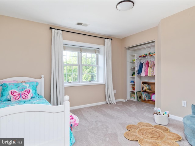 35513 Sourwood Pl, Round Hill, VA 20141 - bedroom featuring carpet, baseboards, and a closet