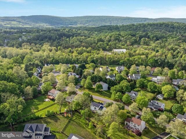 35513 Sourwood Pl, Round Hill, VA 20141 - aerial perspective of suburban area with a heavily wooded area