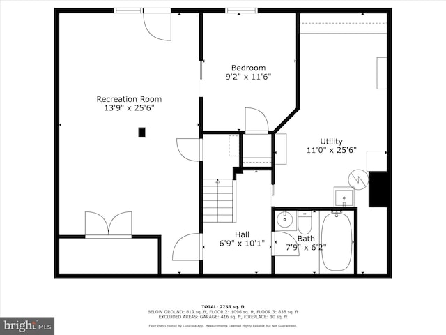 35513 Sourwood Pl, Round Hill, VA 20141 - floor plan / room layout