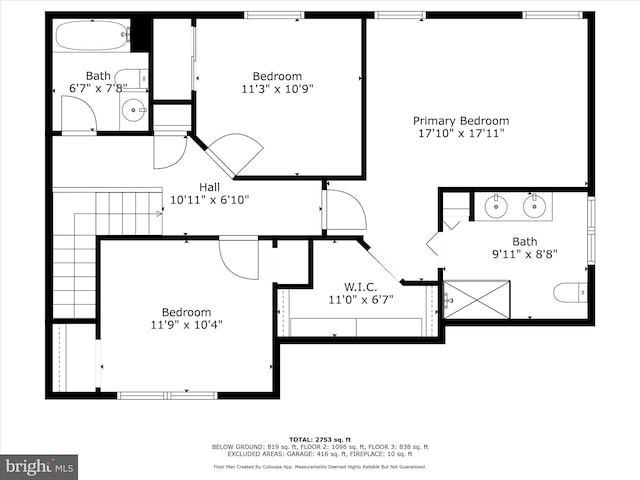 35513 Sourwood Pl, Round Hill, VA 20141 - home floor plan
