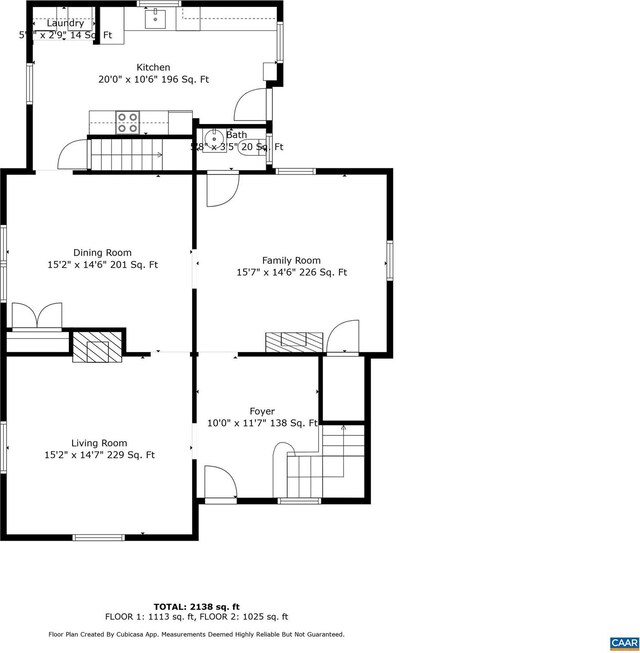 2010 White Bridge Rd, Waynesboro, VA 22980 - floor plan / room layout