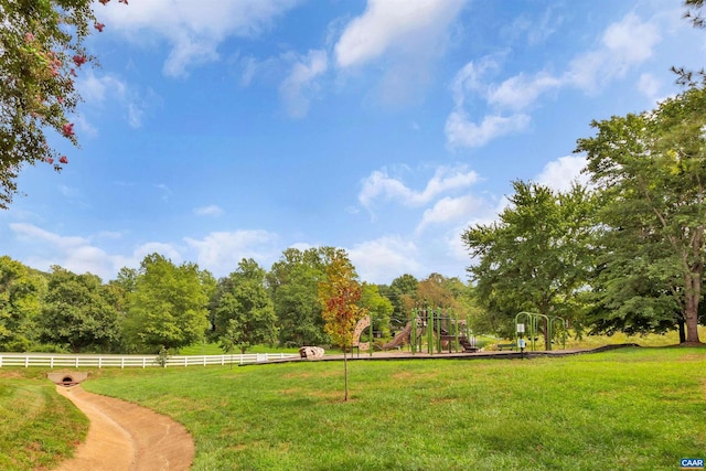 view of property's community