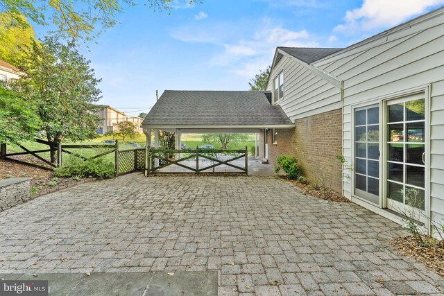 13429 Locksley Ln, Silver Spring, MD 20904 - view of patio / terrace featuring fence