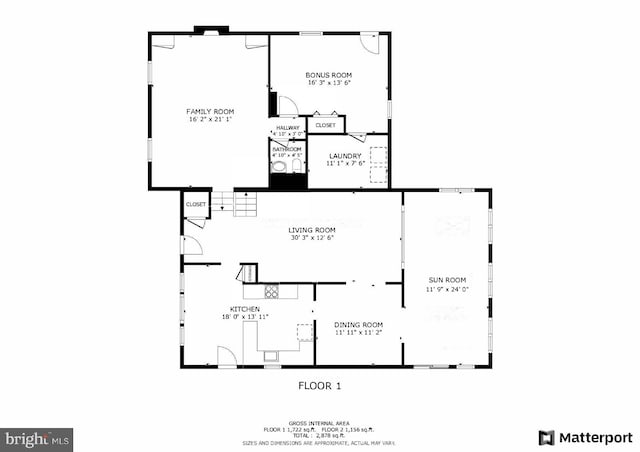 13429 Locksley Ln, Silver Spring, MD 20904 - property floor plan