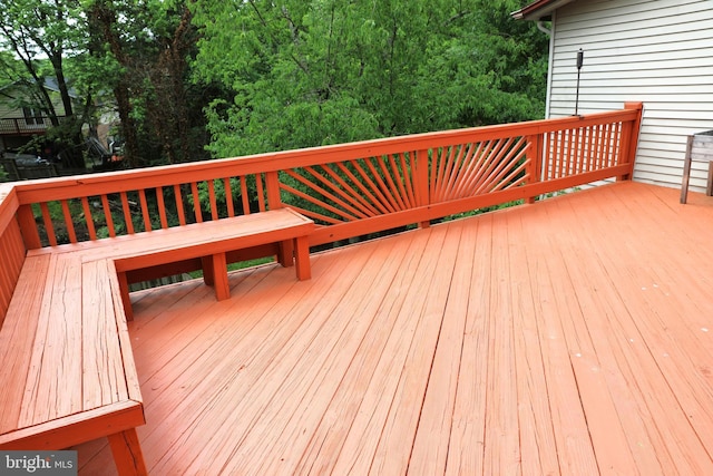 2616 Osage St, Hyattsville, MD 20783 - deck with a view of trees