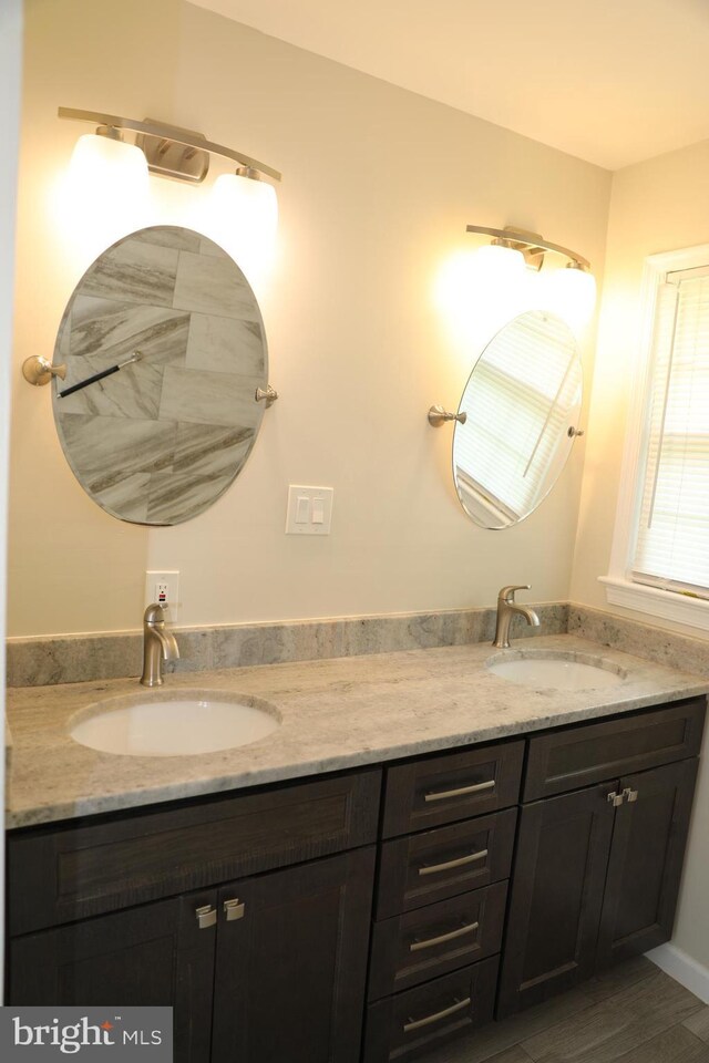 2616 Osage St, Hyattsville, MD 20783 - full bathroom with double vanity