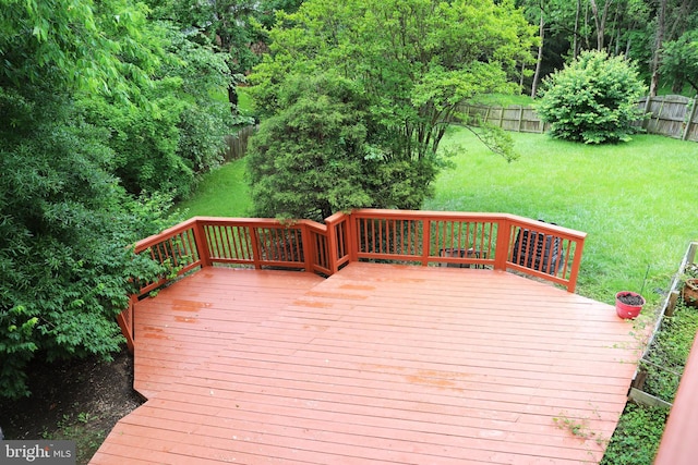 2616 Osage St, Hyattsville, MD 20783 - view of wooden terrace