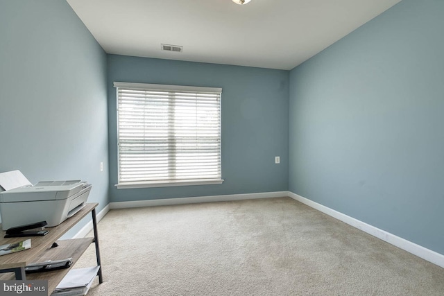 7419 Near Thicket Way, Laurel, MD 20707 - unfurnished office featuring carpet and baseboards