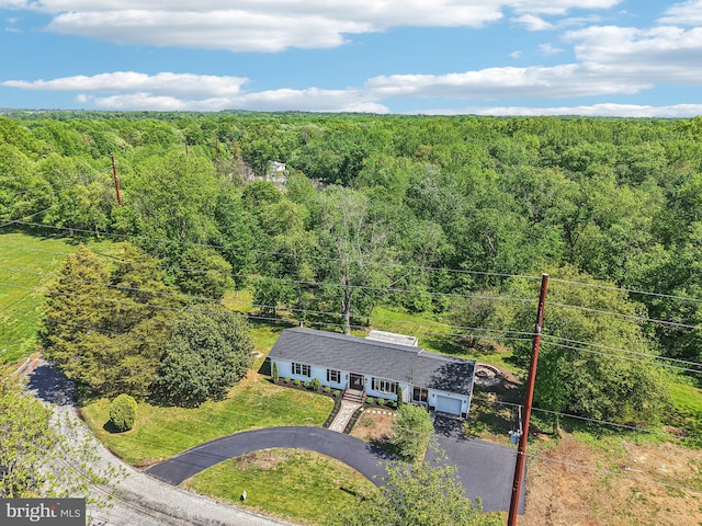 302 Fenwick Rd, Pilesgrove, NJ 08098 - aerial view of property and surrounding area with a forest