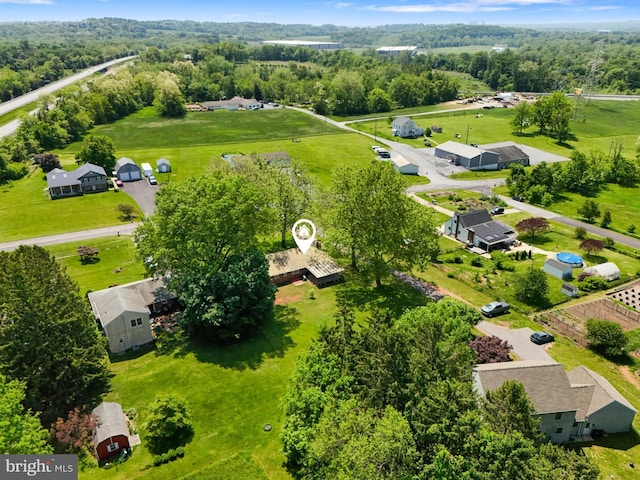 drone / aerial view
