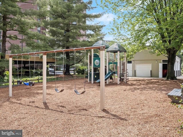 view of community playground