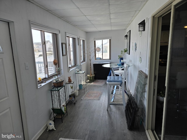 sunroom / solarium with plenty of natural light