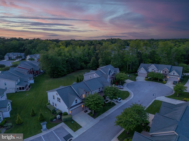 36725 Par Ln Unit 98, Frankford, DE 19945 - aerial view of property's location with nearby suburban area and a heavily wooded area