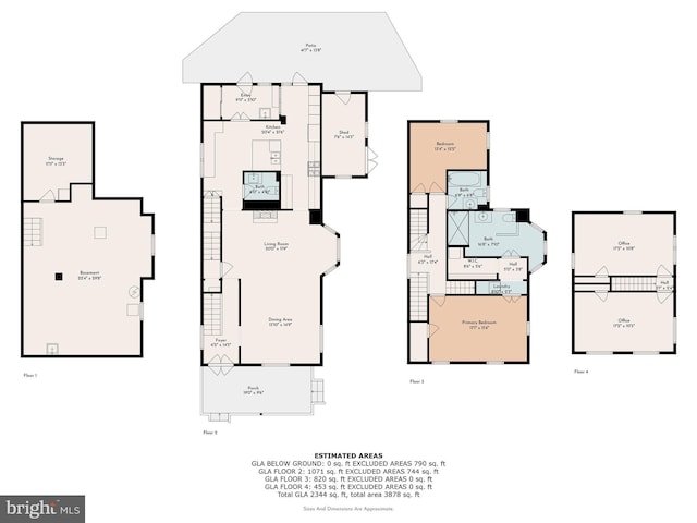 214 E Willow Grove Ave, Philadelphia, PA 19118 - room layout