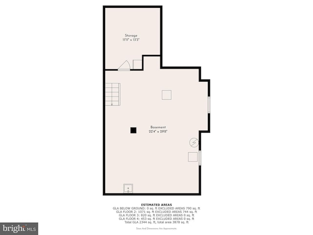 214 E Willow Grove Ave, Philadelphia, PA 19118 - property floor plan