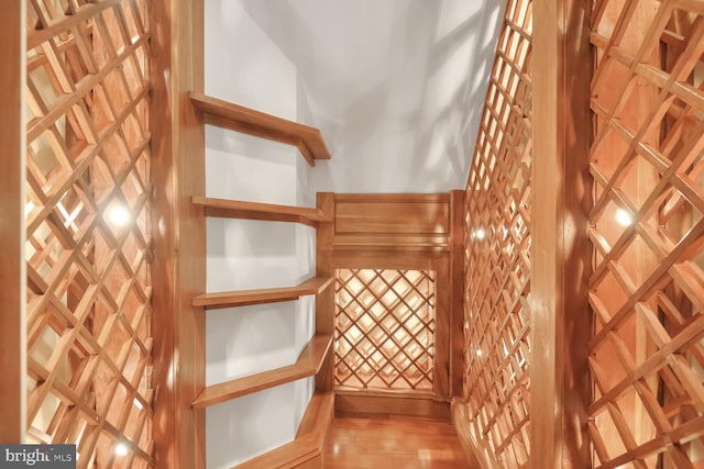 7845 Montvale Way, Mclean, VA 22102 - wine area featuring wood finished floors