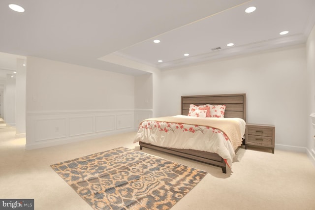 7845 Montvale Way, Mclean, VA 22102 - bedroom with carpet floors and recessed lighting