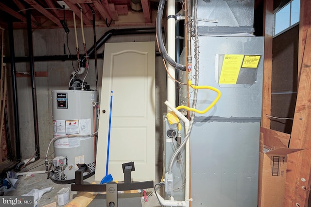 36 Crows Nest Ct, Mount Laurel, NJ 08054 - utilities with gas water heater and heating unit