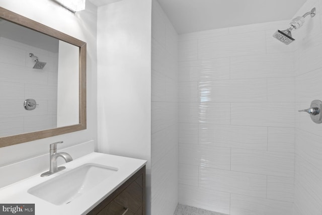 4425 Romlon St Unit 103, Beltsville, MD 20705 - full bathroom featuring tiled shower and vanity