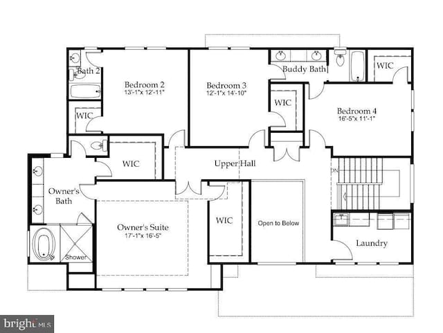 3546 N Utah St, Arlington, VA 22207 - floor plan / room layout