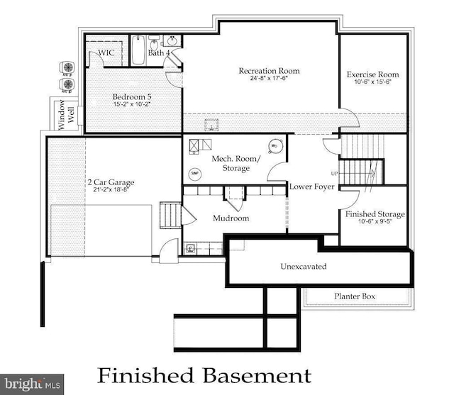3546 N Utah St, Arlington, VA 22207 - floor plan / room layout
