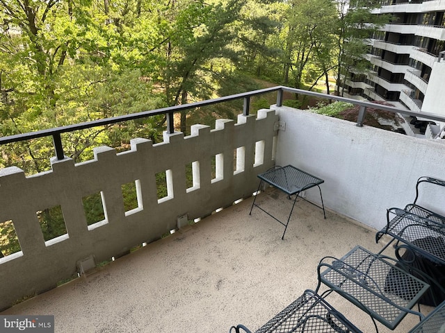 6301 Stevenson Ave Unit 602, Alexandria, VA 22304 - view of balcony