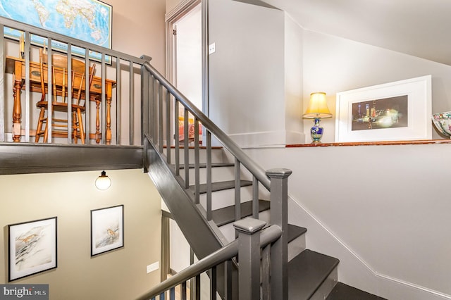 view of stairs