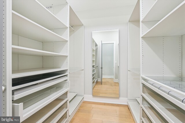5706 Nevada Ave NW, Washington, DC 20015 - spacious closet with light wood-style floors