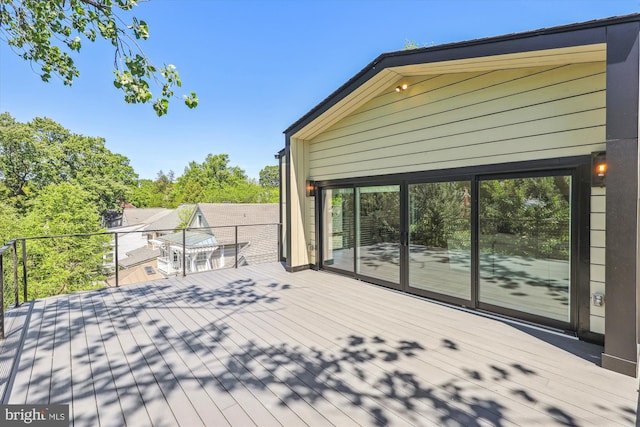 5706 Nevada Ave NW, Washington, DC 20015 - view of wooden terrace