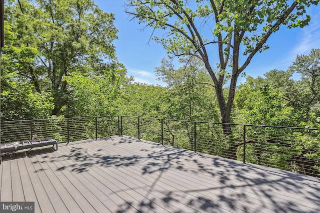 5706 Nevada Ave NW, Washington, DC 20015 - view of wooden terrace