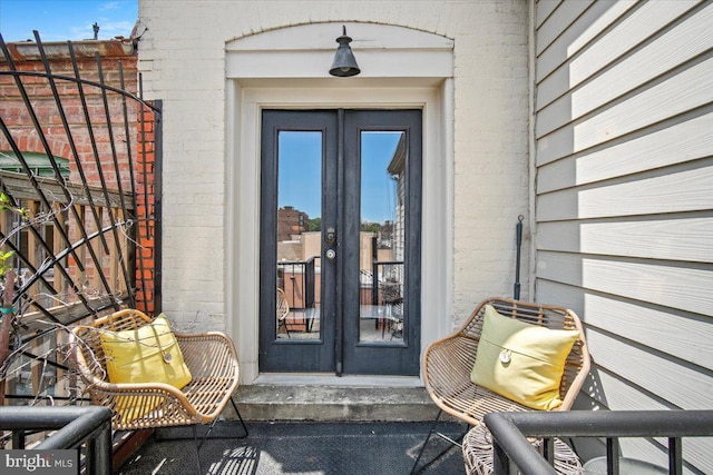 1407 15th St NW Unit 4, Washington, DC 20005 - view of exterior entry with french doors and brick siding