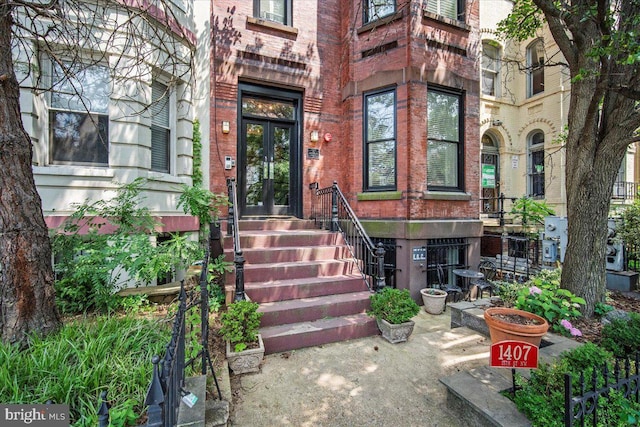 1407 15th St NW Unit 4, Washington, DC 20005 - property entrance featuring brick siding
