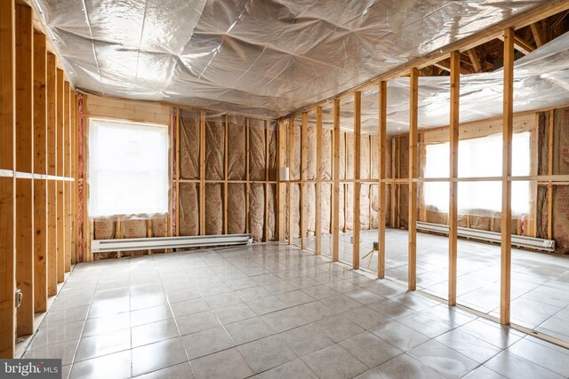 3111 Briarwood Dr Lot D311, Tobyhanna, PA 18466 - miscellaneous room featuring a baseboard radiator and tile patterned flooring