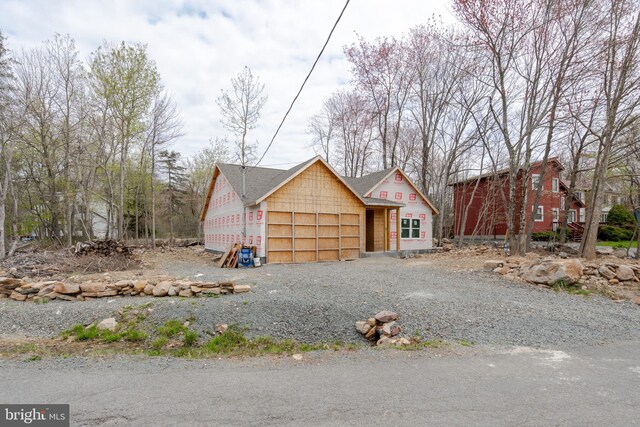 3111 Briarwood Dr Lot D311, Tobyhanna, PA 18466 - view of property exterior with a garage