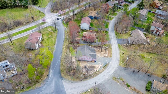 3111 Briarwood Dr Lot D311, Tobyhanna, PA 18466 - aerial view of property's location with nearby suburban area
