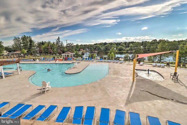 3111 Briarwood Dr Lot D311, Tobyhanna, PA 18466 - community pool with a patio