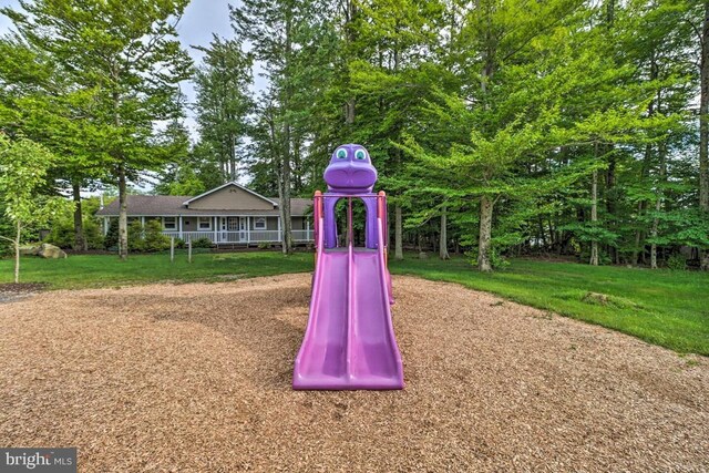 3111 Briarwood Dr Lot D311, Tobyhanna, PA 18466 - communal playground featuring a yard