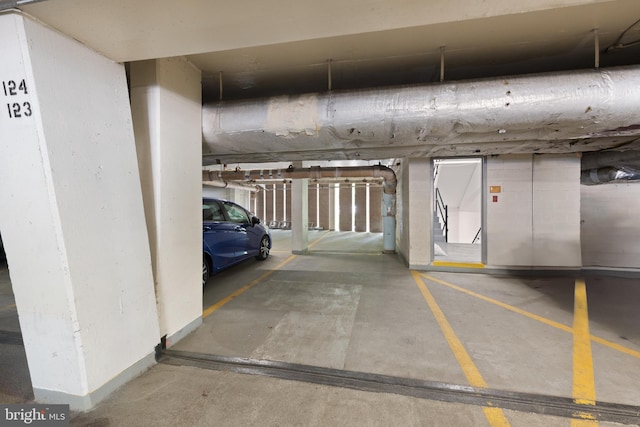 4620 N Park Ave N Unit 1206E, Chevy Chase, MD 20815 - view of parking garage