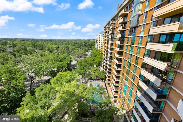 4620 N Park Ave N Unit 1206E, Chevy Chase, MD 20815 - view of apartment building / complex