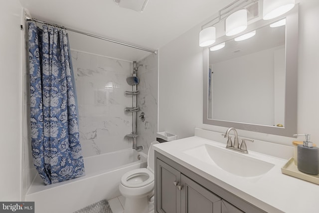 7233 Jillspring Ct Unit 18C, Springfield, VA 22152 - full bath featuring shower / bath combo and vanity