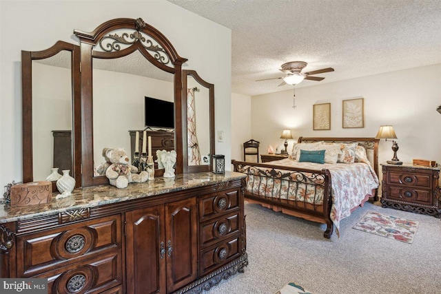 140 Grandview Ave, Hamilton, NJ 08620 - carpeted bedroom with a textured ceiling